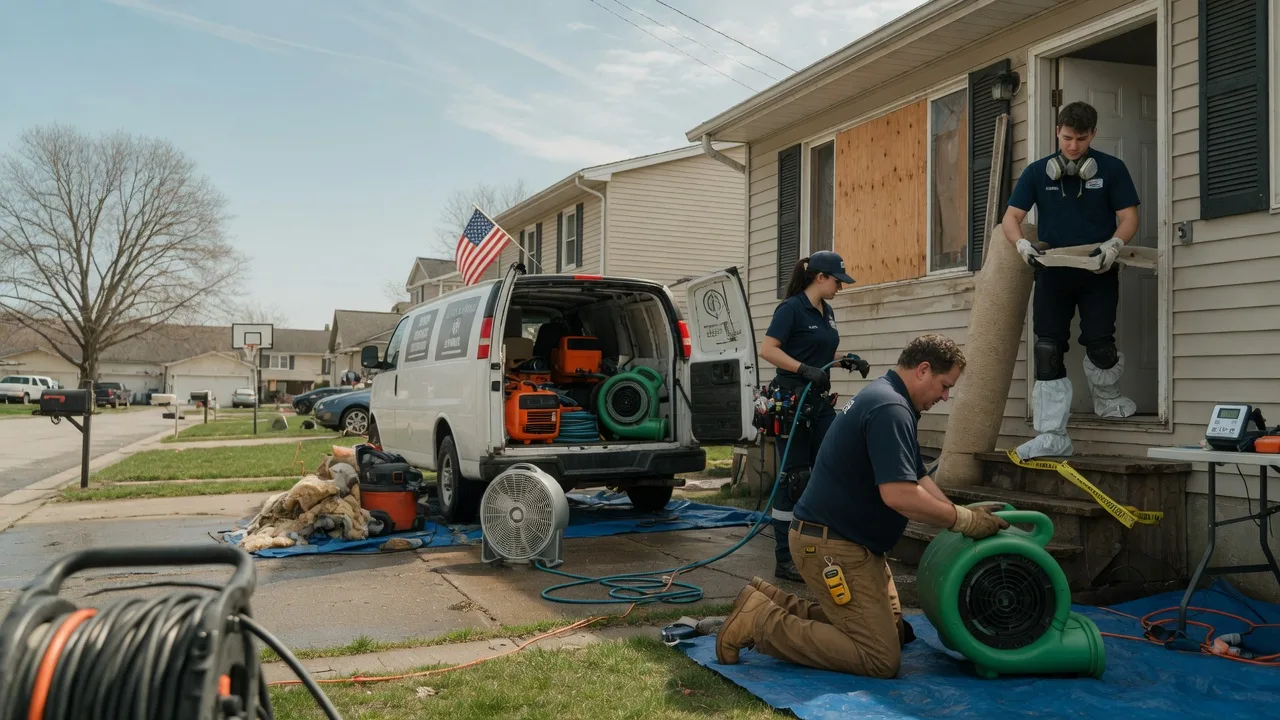 Water Damage Restoration in New Bloomfield, MO near me